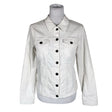Unisex Create - Denim jacket, size 38 - White ()