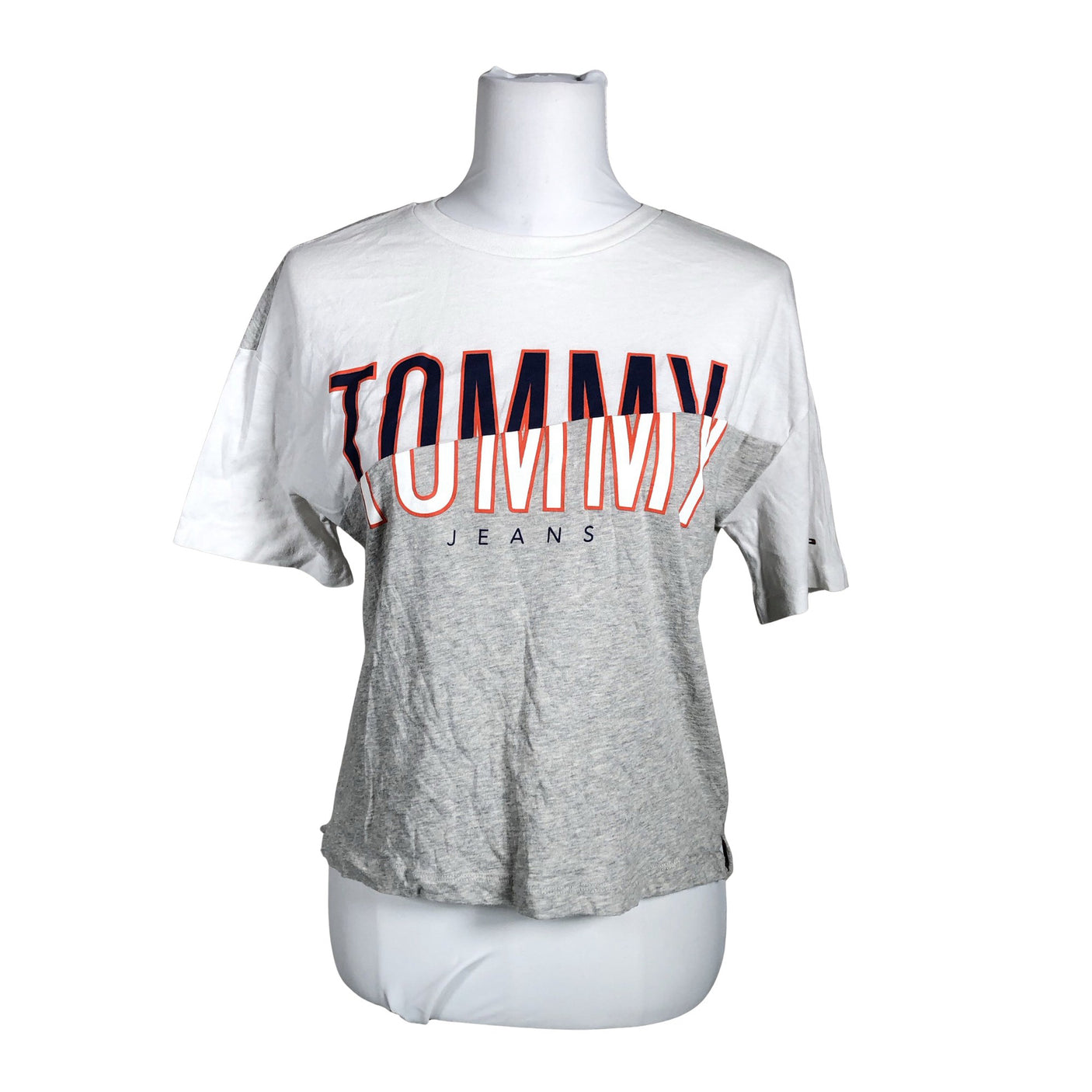Unisex Tommy Jeans (Tommy Hilfiger) - T-shirt, size 34 - Gray (1)