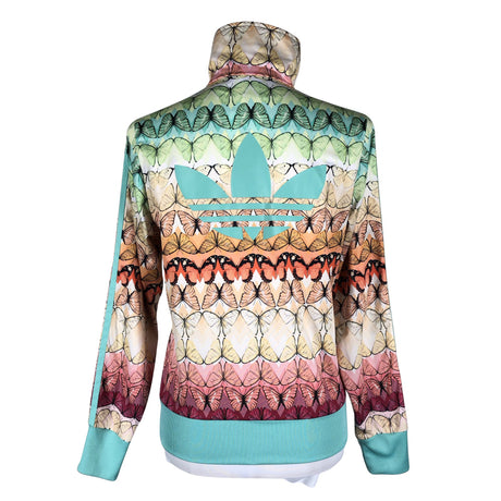 Unisex Adidas - Track jacket, size 38 - Green (2)