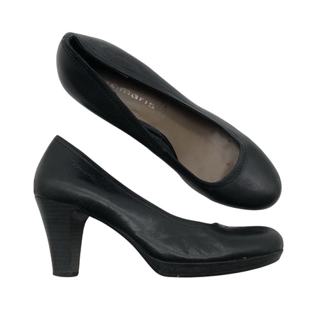 Unisex Tamaris - High heels, size 38 - Black ()