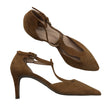Unisex O.I.S - High heels, size 39 - Brown ()