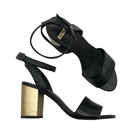Unisex Vagabond - Heeled sandals, size 39 - Black ()