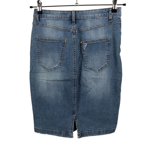 Unisex Holly & Whyte by Lindex - Denim skirt, size 36 - Blue (2)