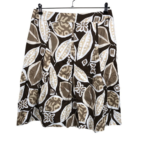 Unisex Gerry Weber - Fabric skirt, size 44 - Brown ()
