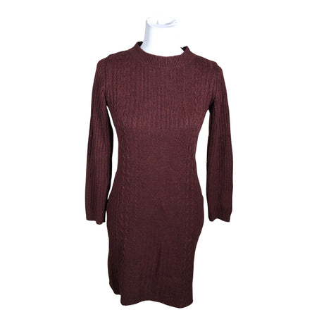 Unisex Anna Field - Knit dress, size 36 - Wine red ()