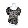 Unisex Zoey - Short-sleeved blouse, size 34 - Beige ()