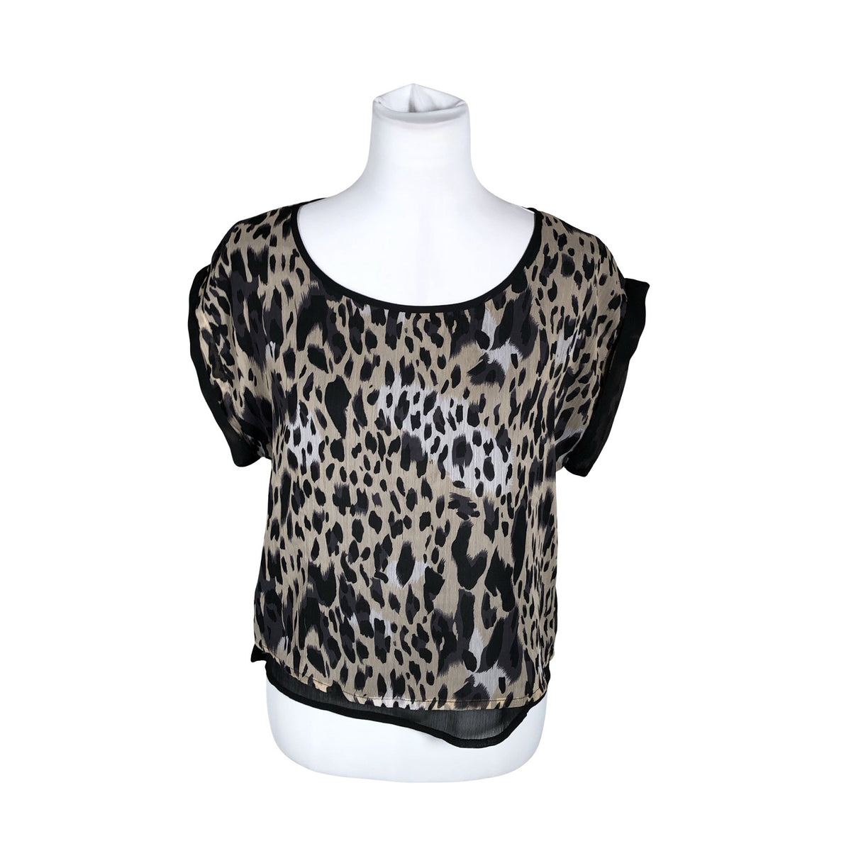 Unisex Zoey - Short-sleeved blouse, size 34 - Beige (1)