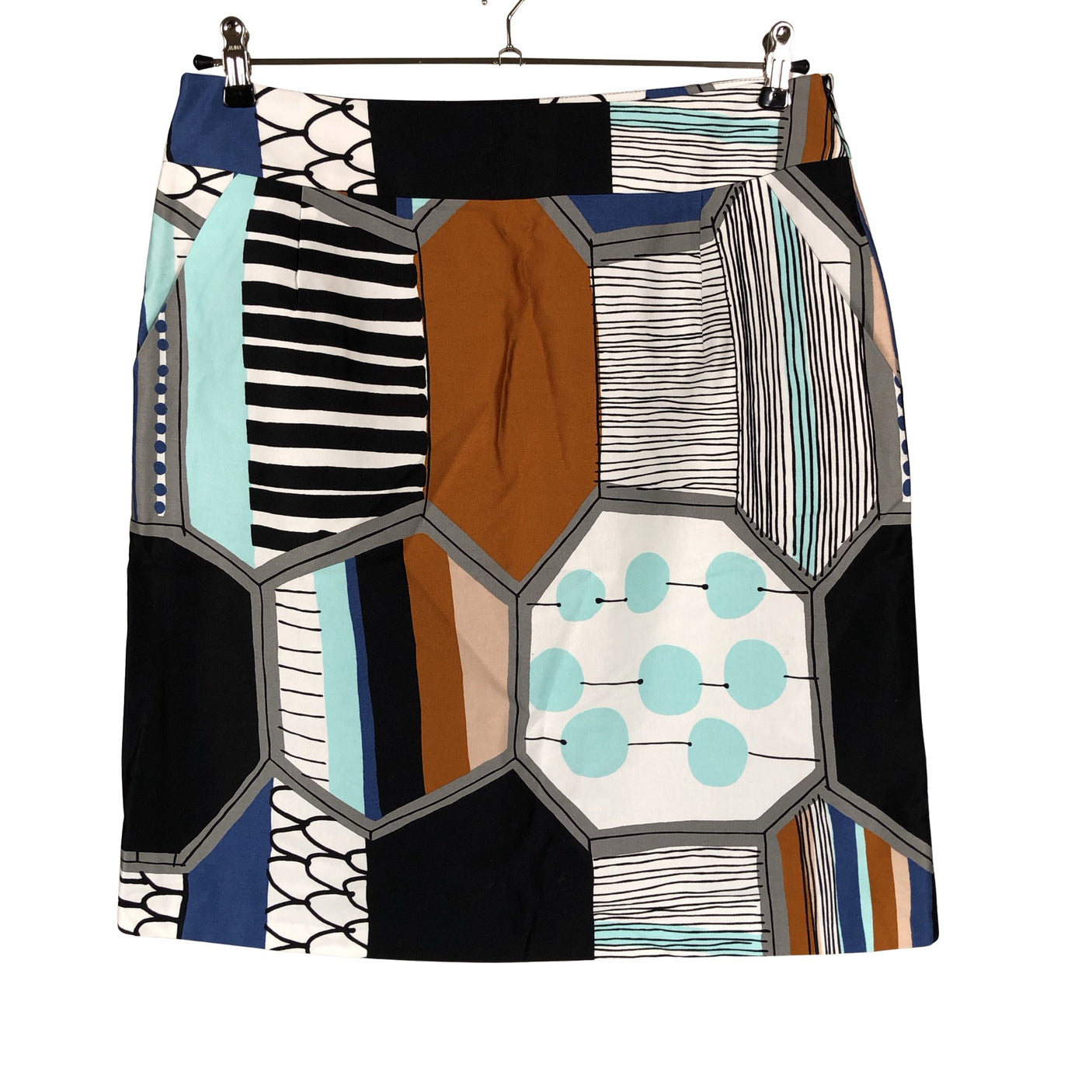 Unisex Marimekko - Fabric skirt, size 44 - Black (1)