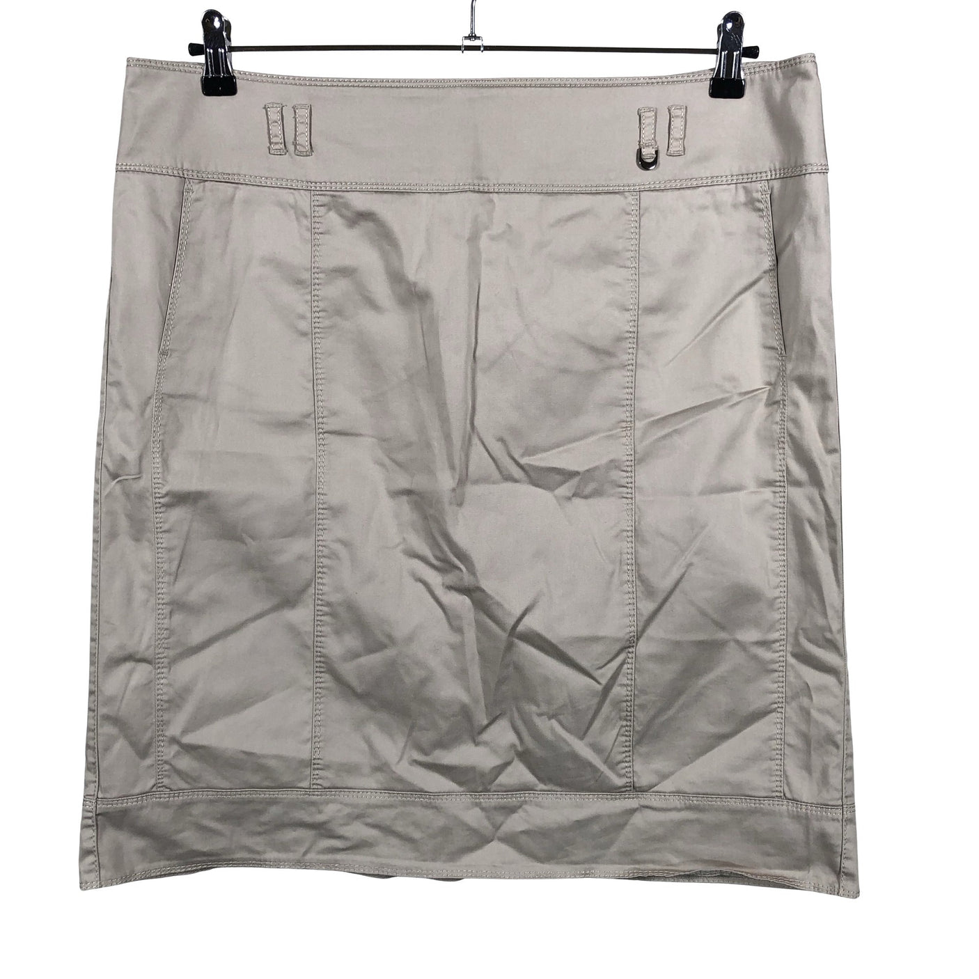 Unisex Gerry Weber - Fabric skirt, size 42 - Brown (1)