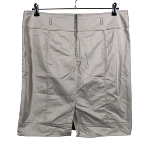 Unisex Gerry Weber - Fabric skirt, size 42 - Brown (2)