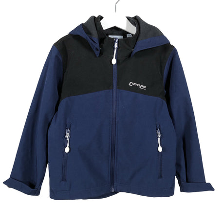 Unisex Compa - Soft shell jacket, size 116 - 122 - Blue ()