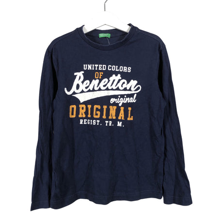 Unisex Benetton - Tricot shirt, size 122 - 128 - Blue ()