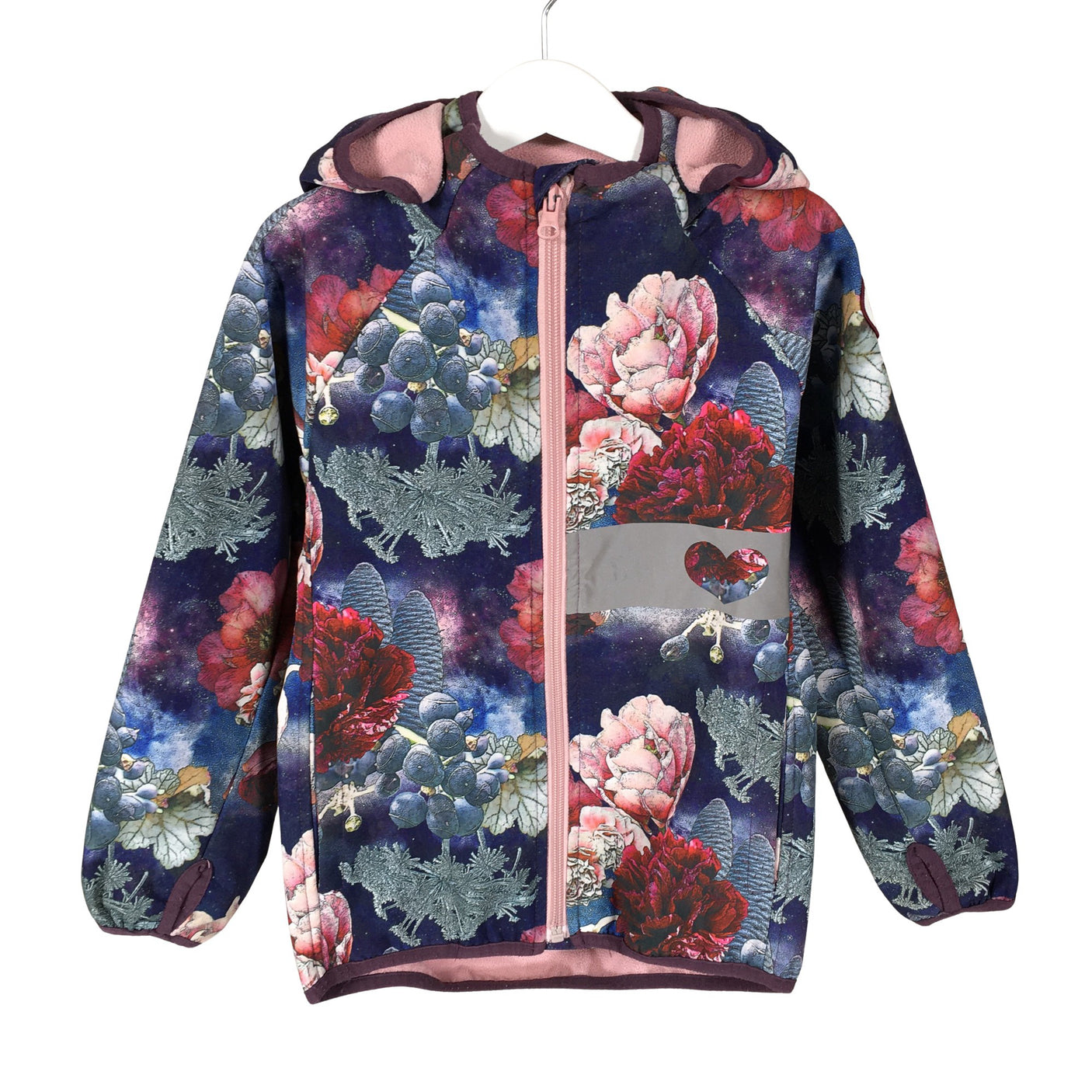 Unisex Racoon - Soft shell jacket, size 110 - 116 - Blue (1)