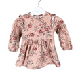 Unisex Newbie - Tricot dress, size 68 - 74 - Light pink ()