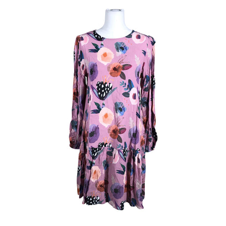 Unisex Ma-ia Family - Schiffon dress, size 38 - Light pink ()