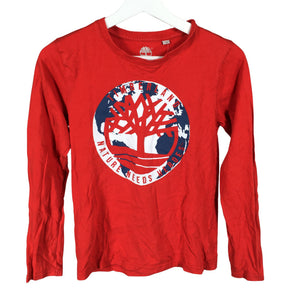 Unisex Timberland - Tricot shirt, size 158 - 164 - Red (1)