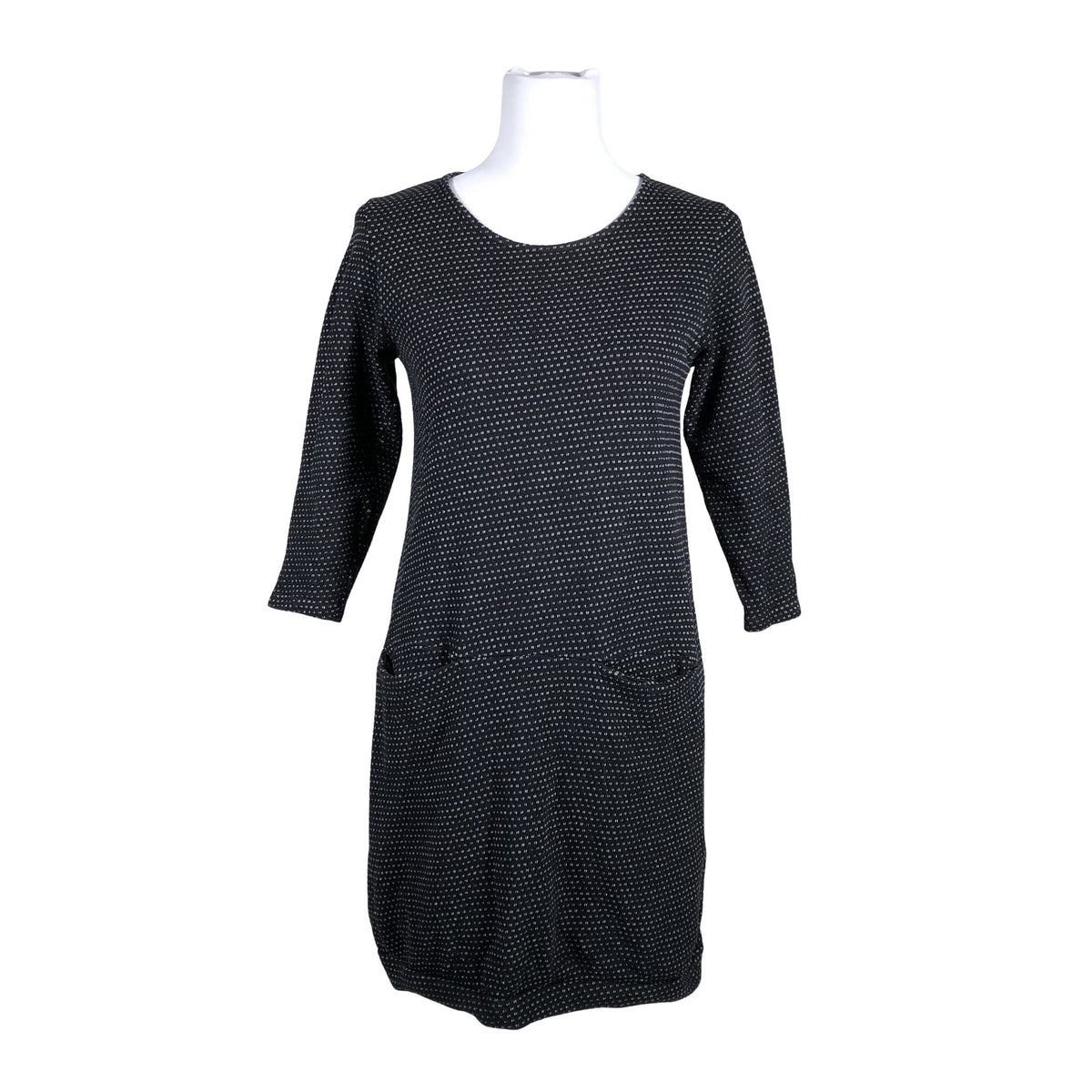 Unisex NOSH - Tricot dress, size 34 - Black (1)