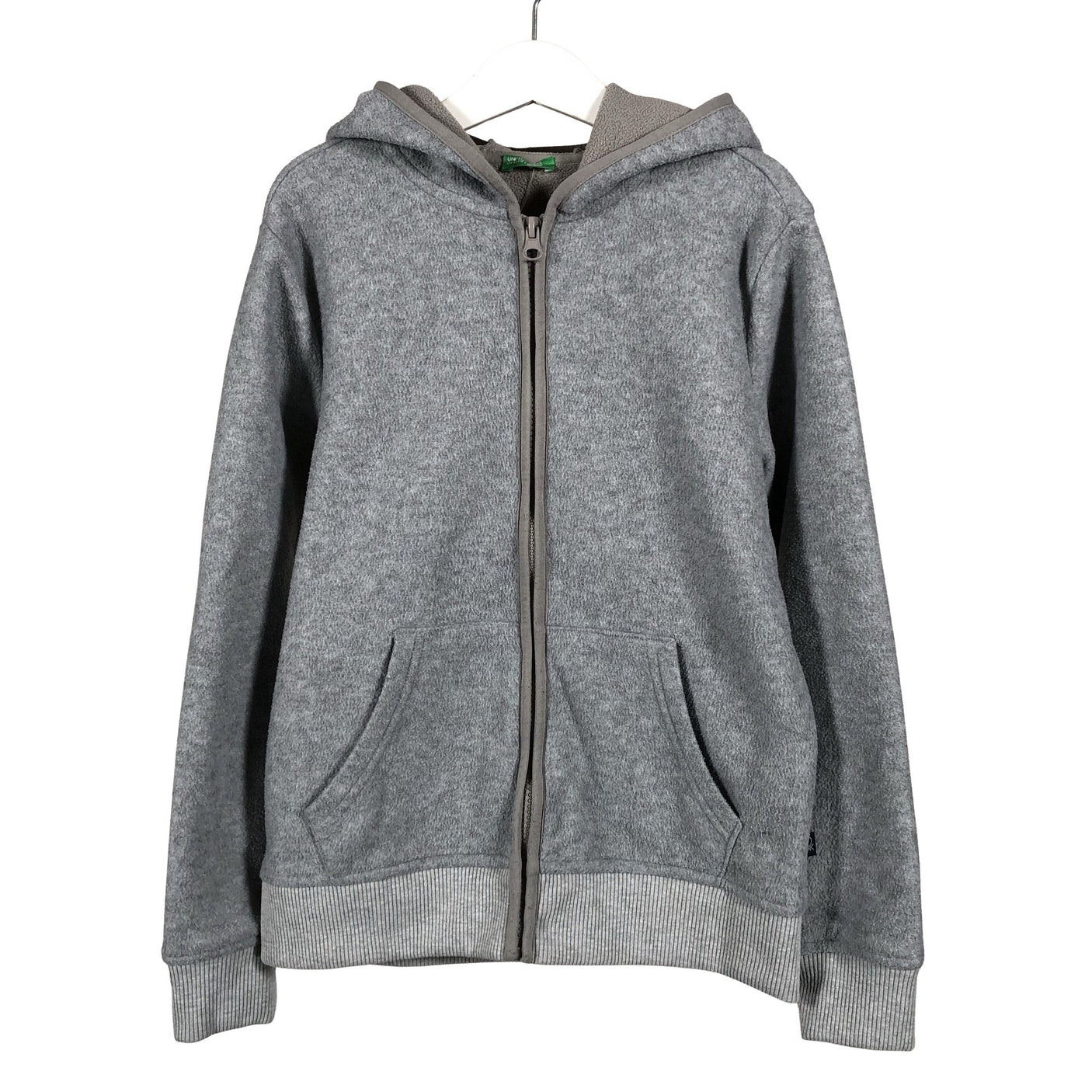 Unisex Benetton - Hoodie, size 134 - 140 - Gray (1)