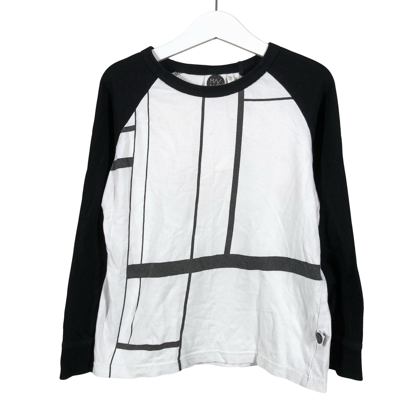 Unisex Mainio - Tricot shirt, size 122 - 128 - Black (1)
