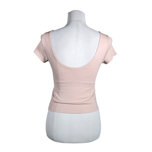 Unisex Uniqlo - T-shirt, size 36 - Light pink (2)