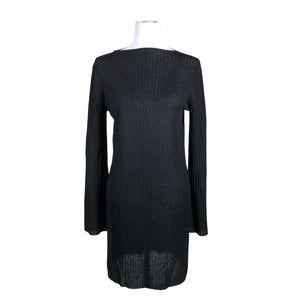Unisex Filippa K. - Knit tunic, size 38 - Black (1)