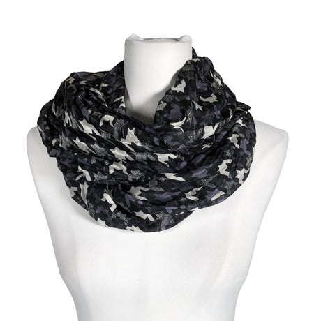 Unisex Lasessor - Circle scarf, size Midi - Black ()
