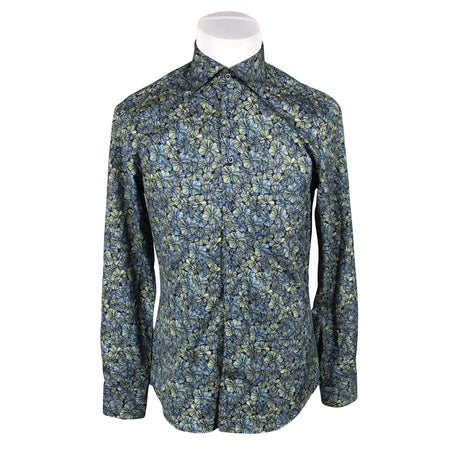 Unisex Stenströms - Collared shirt, size M - Blue ()