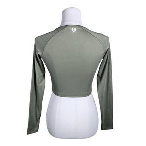 Unisex Women's Best - Sports shirt, long sleeve, size 34 - Green (2)