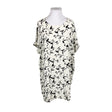 Unisex Zizzi - Schiffon tunic, size 50 - Natural white ()