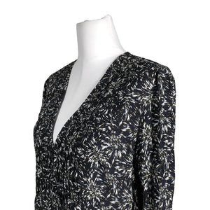 Unisex by Malene Birger - Schiffon dress, size 38 - Blue (2)