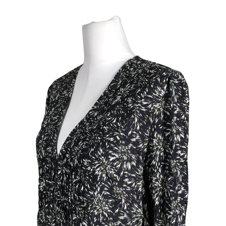 Unisex by Malene Birger - Schiffon dress, size 38 - Blue (2)