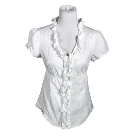 Unisex Andiata - Short-sleeved blouse, size 38 - White ()
