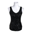 Unisex Maner - Party top, size 36 - Black ()