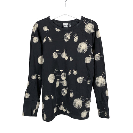 Unisex Papu - Tricot shirt, size 122 - 128 - Black ()