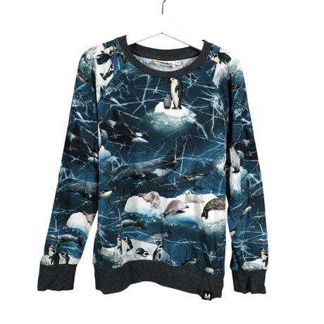 Unisex Molo Kids - Tricot shirt, size 122 - 128 - Blue ()