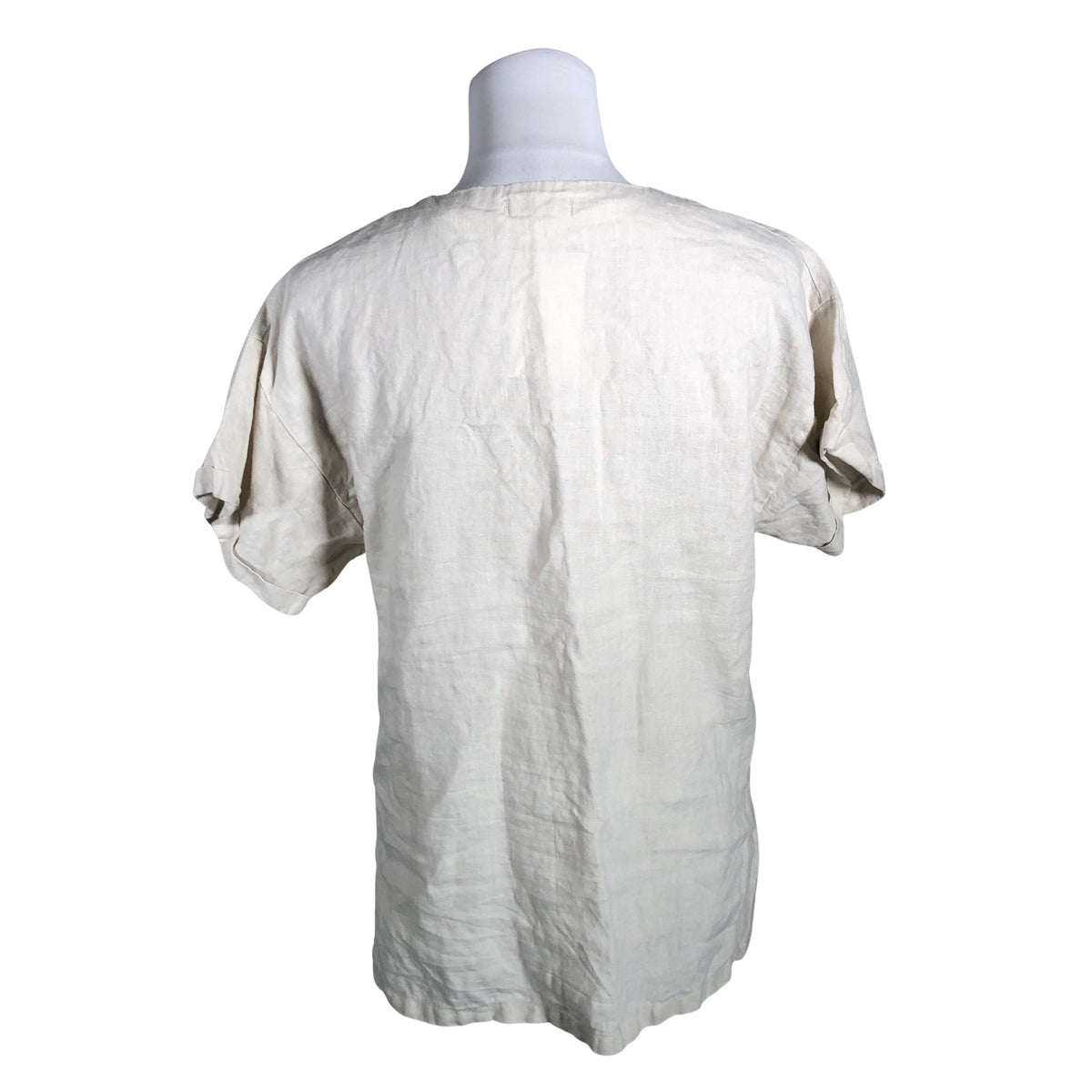 Unisex Hima - Short-sleeved blouse, size 36 - Beige (2)