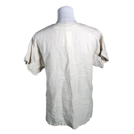 Unisex Hima - Short-sleeved blouse, size 36 - Beige (2)