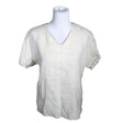 Unisex Hima - Short-sleeved blouse, size 36 - Beige ()