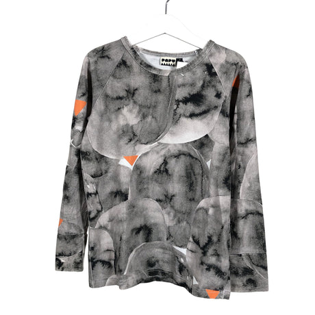 Unisex Papu - Tricot shirt, size 122 - 128 - Gray ()