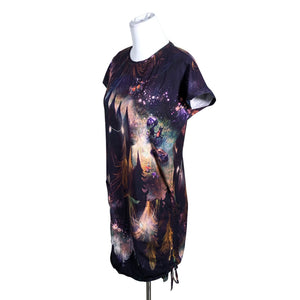 Unisex Ehta - Tricot dress, size 36 - Violet (2)
