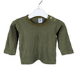 Unisex Petit Bateau - Tricot shirt, size 74 - 80 - Green ()