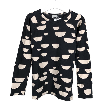 Unisex Papu - Tricot shirt, size 122 - 128 - Black ()