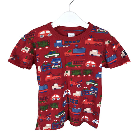 Unisex Polarn O. Pyret - T-shirt, size 122 - 128 - Red ()