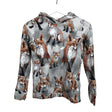 Unisex Versonpuoti - Hoodie, size 140 - 146 - Gray ()