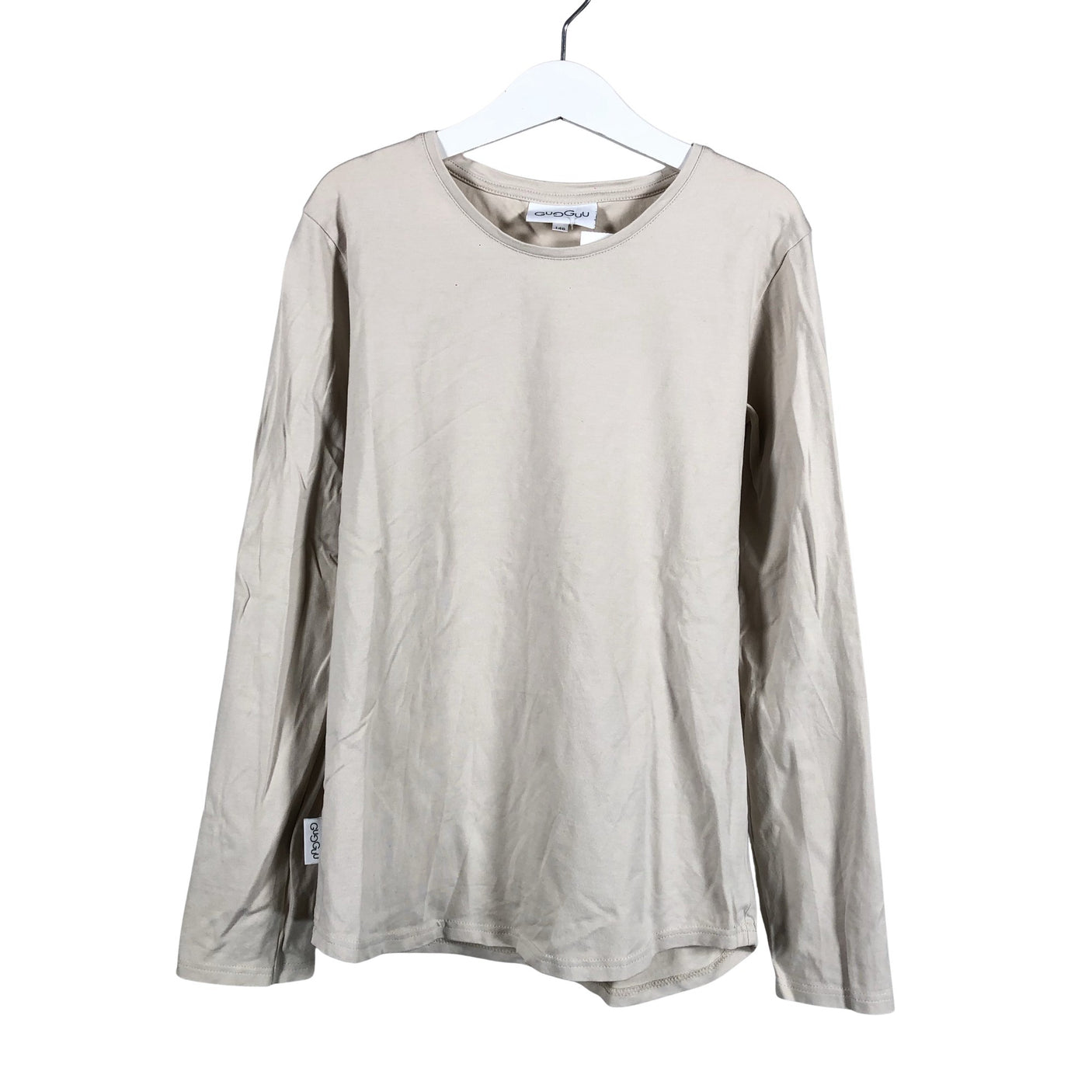 Unisex Gugguu - Tricot shirt, size 140 - 146 - Beige (1)