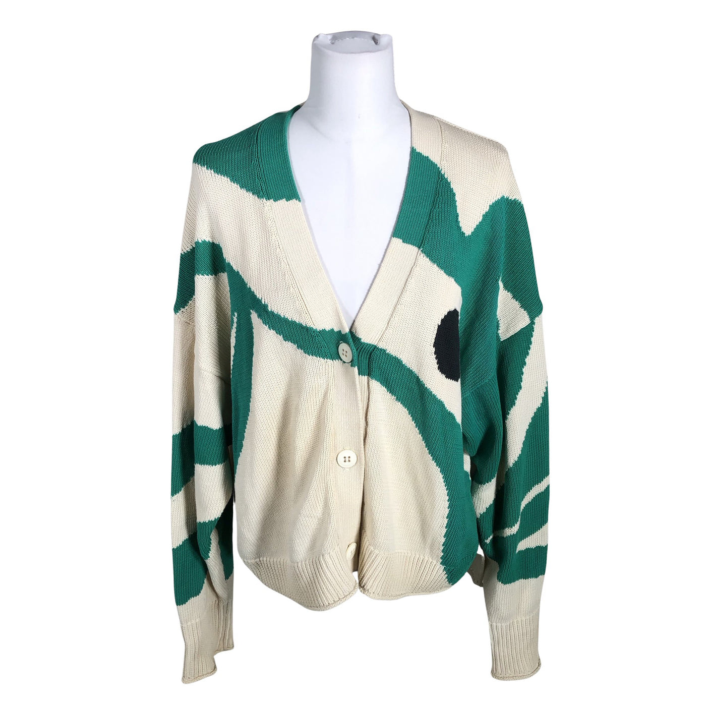 Unisex Marimekko - Cardigan, size 38 - Beige (1)