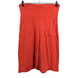 Unisex House of Lola - Tricot skirt, size 40 - Orange ()
