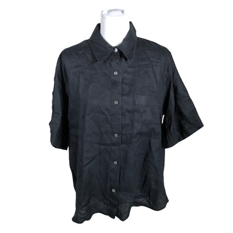 Unisex Arket - Short-sleeved blouse, size 38 - Black ()