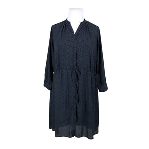 Unisex Selected - Schiffon dress, size 42 - Blue (1)