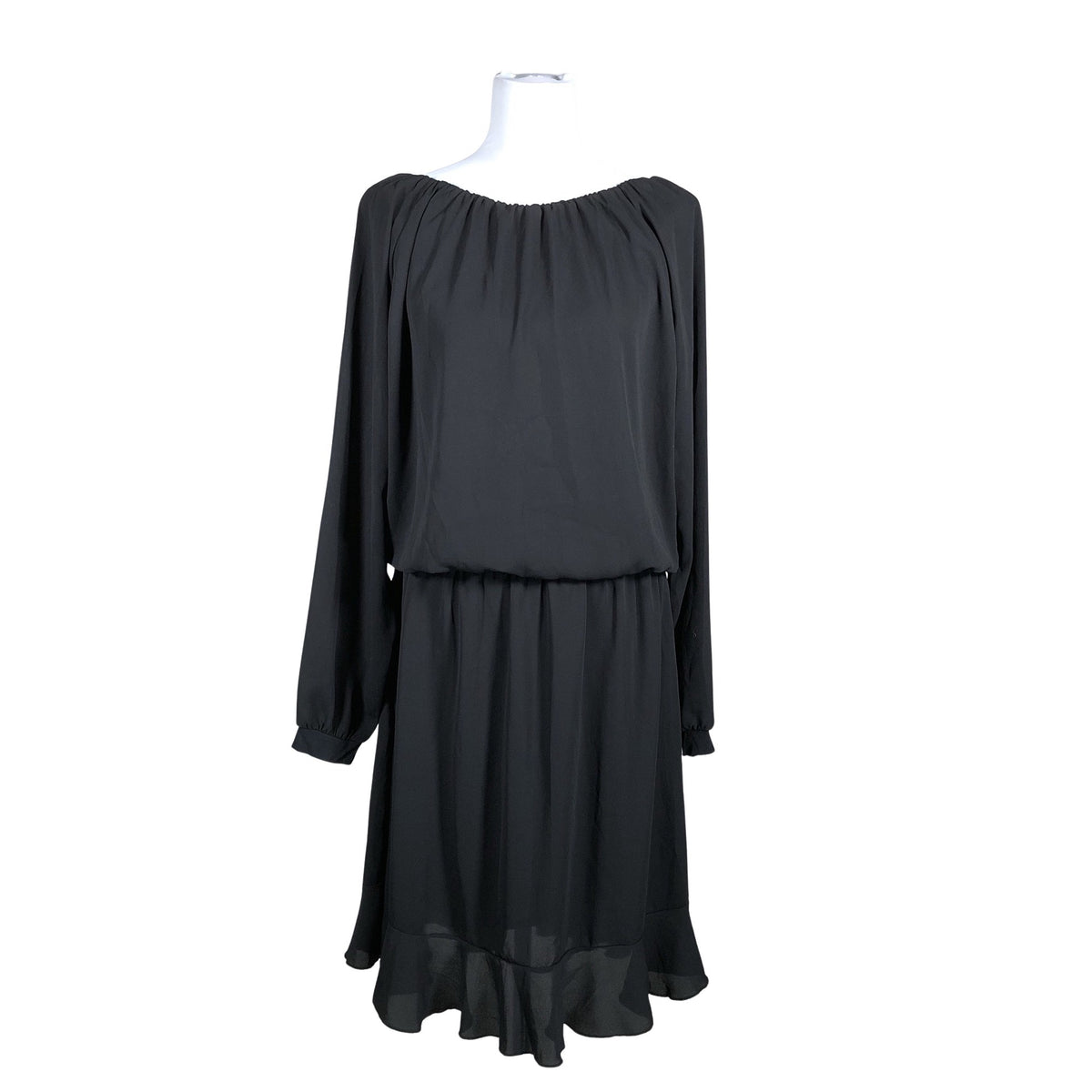 Unisex Silverjungle - Schiffon dress, size 36 - Black (1)